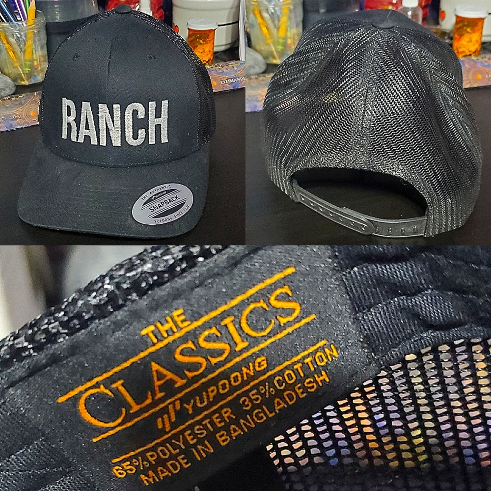 Ranch Snapback Mesh Cap Hat
